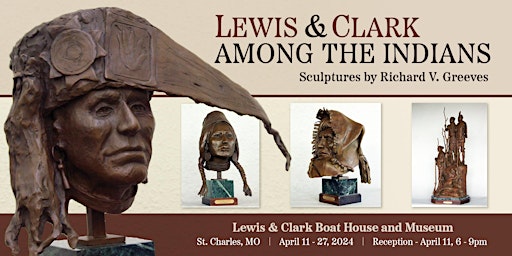 Imagem principal de Lewis & Clark Among the Indians: Sculptures by Richard V. Greeves