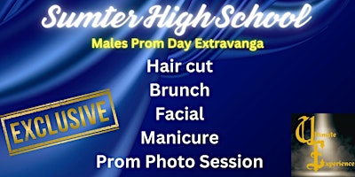 Sumter High School Prom Day Extravaganza-Males primary image