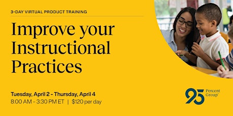 Virtual Product Training April 2-4, 2024