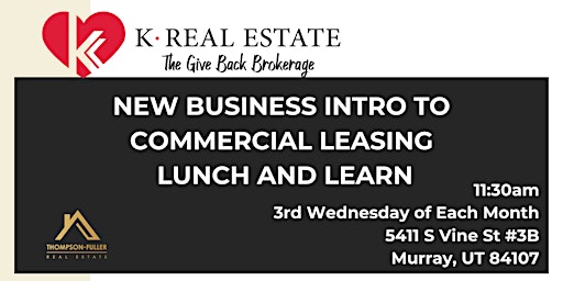 Imagem principal do evento New Businesses Intro to Commercial Leases Lunch and Learn
