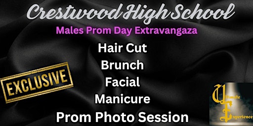 Crestwood High School Prom Day Extravaganza-Males primary image