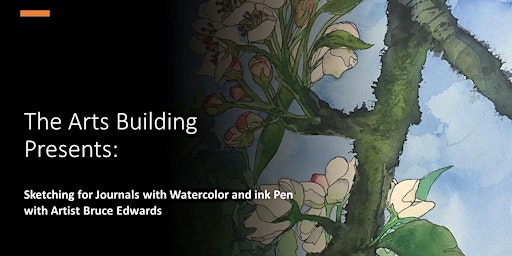 Immagine principale di Sketching for Journals with Watercolor and ink with Artist  Bruce Edwards 