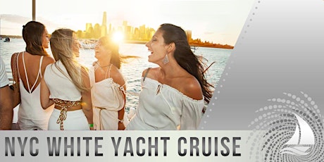 ALL WHITE BOAT PARTY CRUISE | NEW YORKC CITY Statue of Liberty