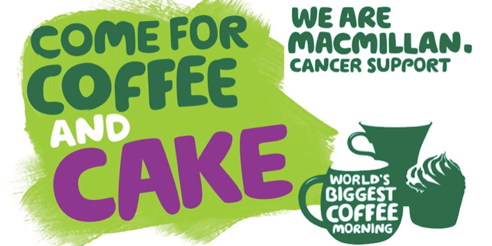 Image result for macmillan coffee morning 2019