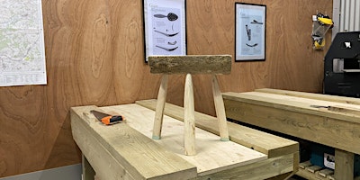 Rustic  Log Stool Making Workshop primary image