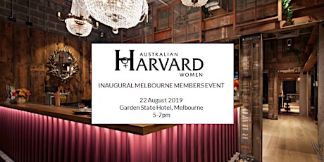 Melbourne - Australian Harvard Women Members Event primary image
