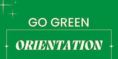 2024 Go Green Orientation #1 primary image