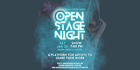 January Open Stage Night primary image