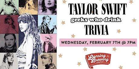 Taylor Swift Trivia at Lansing Brewing Company primary image