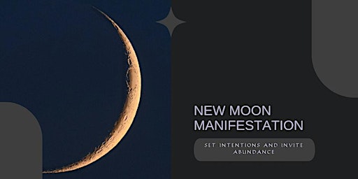 Imagem principal do evento New Moon Manifestation