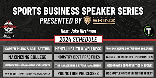 Imagen principal de Sports Business Speaker Series - Episode #10: Industry Best Practices