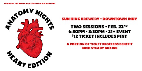 Anatomy Nights: Heart Edition at Sun King Downtown Indy primary image