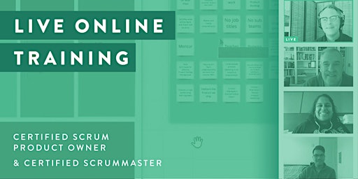 CERTIFIED SCRUMMASTER TRAINING (LIVE ONLINE TRAINING)  primärbild