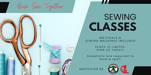 Boise Sew Together  - Free Sewing Classes primary image