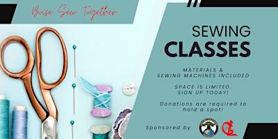 Imagen principal de Boise Sew Together  - Free Sewing Classes