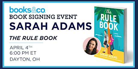 Sarah Adams "The Rule Book" Book Discussion & Signing Event