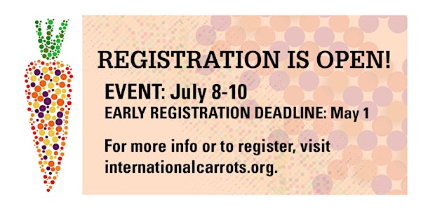 41st International Carrot Conference