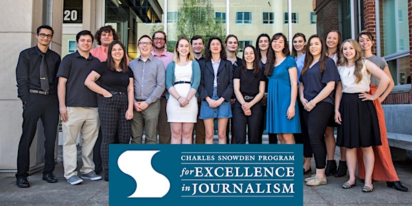 2019 Charles Snowden Program for Excellence in Journalism Reception