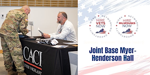 Immagine principale di 2024 HIRE VETS NOW - Joint Base Myer-Henderson Hall Registration 