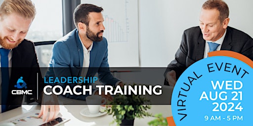 Primaire afbeelding van CBMC Central Midwest Leadership Coach Training | August