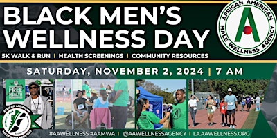 Los Angeles Black Men's Wellness Day 2024 primary image