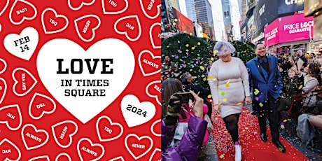 Image principale de Love in Times Square 2024: Weddings in the Square