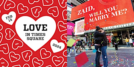 Hauptbild für Love in Times Square 2024: Surprise Proposals