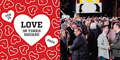 Love in Times Square 2024: Annual Vow Renewal Ceremony primary image