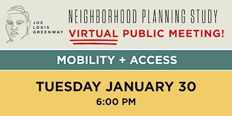 Primaire afbeelding van JLG Neighborhood Study: Mobility & Access