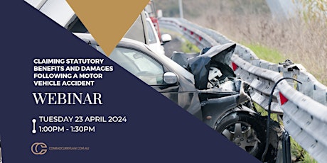 Claiming statutory benefits and damages following a motor vehicle accident