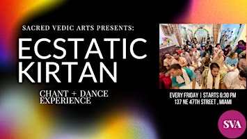Imagem principal do evento ECSTATIC KIRTAN: Chant + Dance Experience w/ Vegan Feast