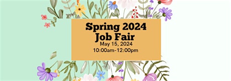 Spring 2024  Job Fair