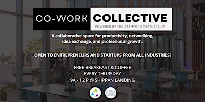 Hauptbild für Co-work Collective:  Stamford's FREE Weekly Community Co-working