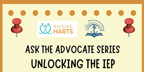 Ask The Advocate Series - Unlocking the IEP primary image