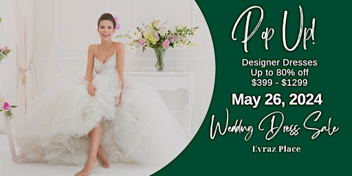 Imagem principal do evento Opportunity Bridal - Wedding Dress Sale - Regina
