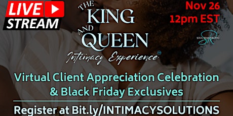 Virtual Client-Only Appreciation Celebration & Black Friday Exclusives