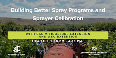 Building Better Spray Programs and Sprayer Calibration primary image