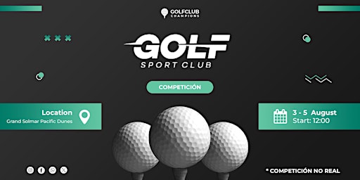 Imagem principal do evento Golf Sport Club