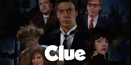 MOVIE TRIVIA NIGHT featuring CLUE: THE MOVIE (Fri Apr 19- 7:30pm)