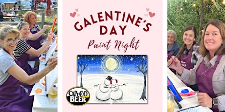 Galentine's Day Paint Night at Cape Cod Beer primary image