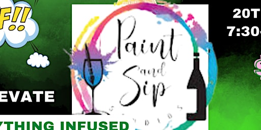 Imagem principal do evento Puff  Paint N Sip