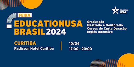 Primaire afbeelding van Feira EducationUSA Brasil 2024  - Curitiba