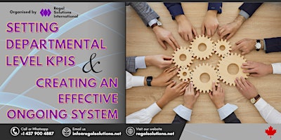 Setting Departmental KPIs & Creating an Effective Ongoing System (Malaysia) primary image