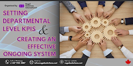 Setting Departmental KPIs & Creating an Effective Ongoing System (Malaysia)