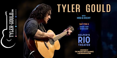 Immagine principale di Tyler Gould with Misi & Richy at Helper's Rio Theater 