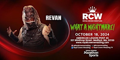 Imagem principal do evento What a Nightmare! x Revan