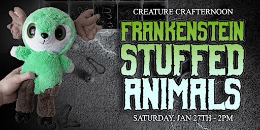 Creature Crafternoon: Frankenstein Stuffed Animals primary image