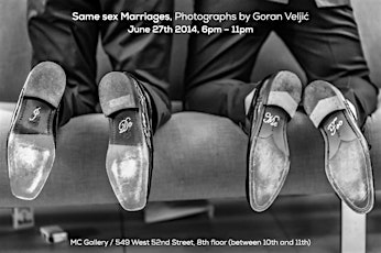 Same Sex Marriages: photography exhibition by Goran Veljic primary image