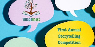 Imagem principal do evento Village Books Storytelling Competition: April