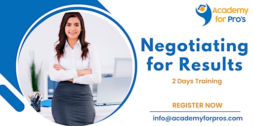 Image principale de Negotiating for Results  2 Days Training in Riyadh